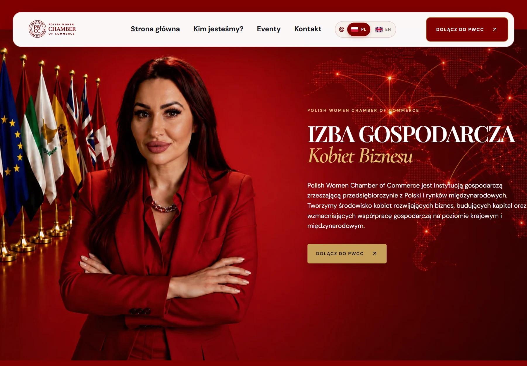Strona Polish Women Chamber of Commerce — Izby Gospodarczej Kobiet Biznesu